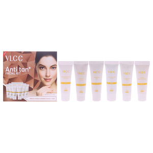 Anti Tan Facial Kit Travel Size Comfrey Cleanser, Scrub, Gel, Cream, Pack